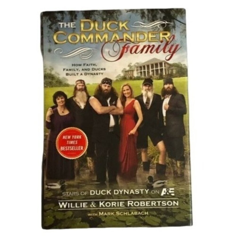 The duck commander family 2012 hardcover book dust cover READ
